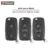 Coque clé Audi pliante 2/3 boutons HU66