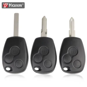 Coque clé Renault 3 boutons pour véhicules compatibles