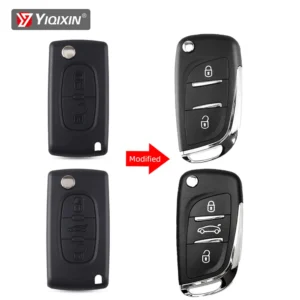 Coque clé Peugeot pour 207, 206, 307 et Citroën